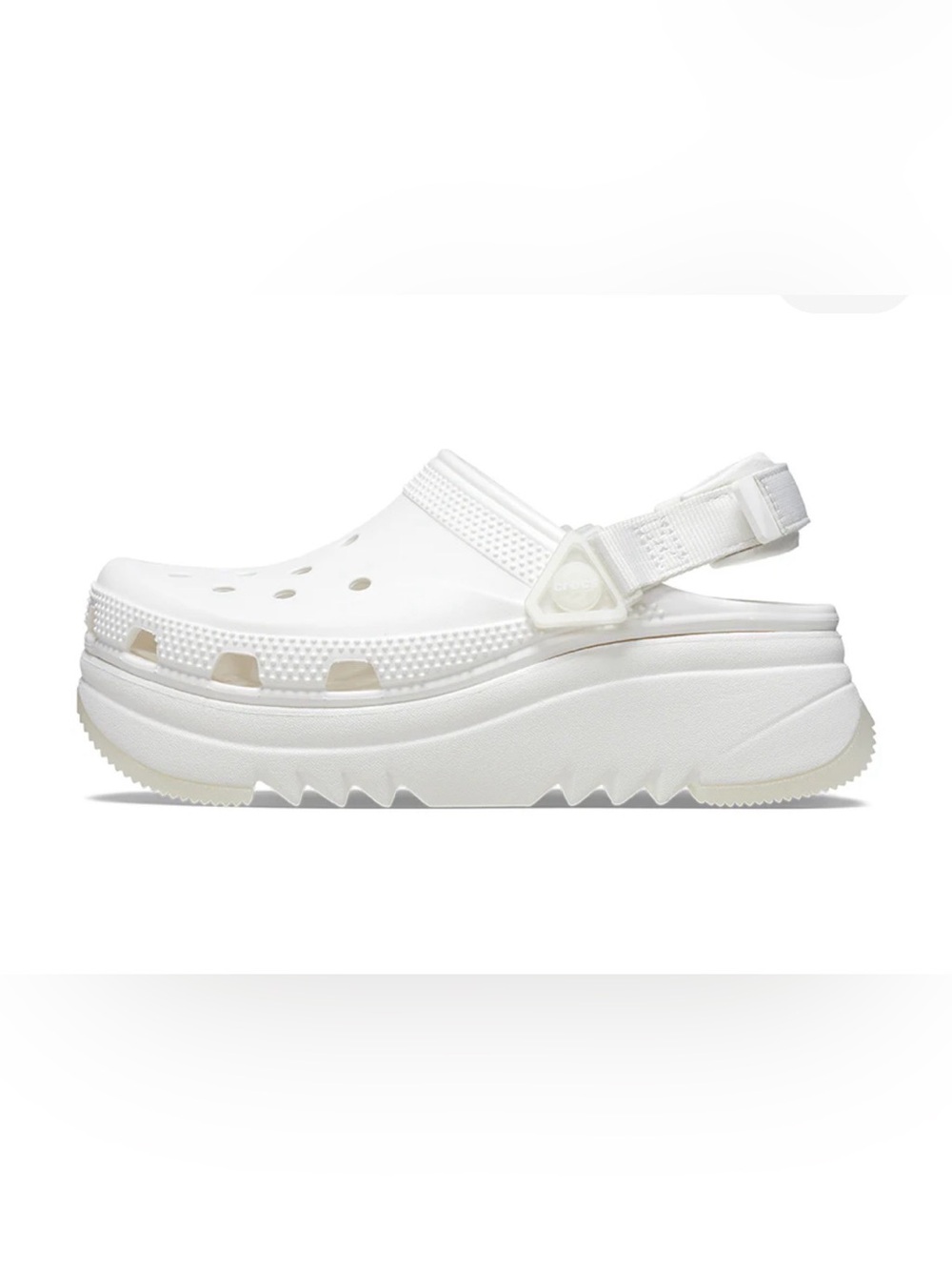 Crocs Classic Hiker Xscape Clogs Banilla Unisex White Women's 8